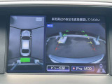 上から見たような画像で車庫入れなどに便利なアラウンドビューモニター