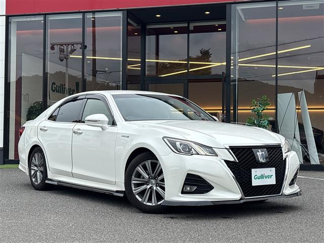クラウンアスリート ハイブリッド 2.5 S 本革シート 修復歴無し