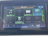 フルセグ・Bluetoothオーディオなどオーディオ機能も充実!