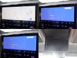コネクティッドナビが装備しています。オーディオはフルセグTV/ラジオ/Blueoothが使用可能。フリップダウンモニターも付いているので後部座席からオーディオを楽しむことが可能です♪