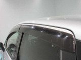 雨天時の空気換気に便利なプラスチックバイザー付いています。