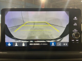 リアカメラ付で、後方をナビ画面で確認。車庫入れも安心です。もちろん、バックギアと連動しています。