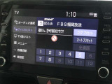 地デジ対応、フルセグデジタルTV放送が視聴できます。