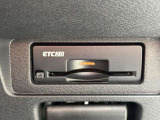 今では必需品のETCもパネルデザインにフィットするビルトインタイプなので、見た目もスッキリとしています