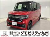 人気の軽自動車 ホンダのNシリーズ【N-BOXカスタム】【プレミアムクリスタルレッドメタリック色】入庫しました!装備充実のオススメの1台です!