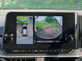 アラウンドビューモニター付きで楽々駐車