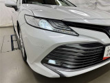 LEDヘッドライトです。デザイン性がよくとても明るいので、夜間の走行や悪天候でも安心です。しかも長寿命!