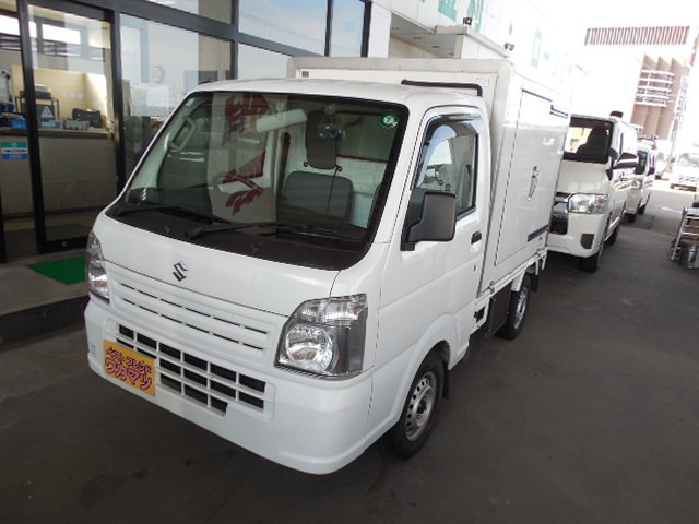 キャリイ 冷凍車 2WAY 助手席側スライドドア仕様 サーモキング製冷凍機-5℃設定・スタ...
