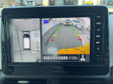 360℃真上から見下ろした映像が映し出されるアラウンドビューモニター搭載☆安全安心ですね♪