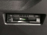 ETC車載器付きです。高速道路の料金所もスムーズに通過できます。