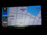 純正ナビです。見やすい地図画面です。