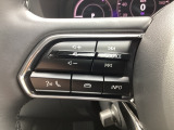 運転姿勢を崩さずにオーディオ操作が可能なステアリングオーディオスイッチ。Bluetooth接続でハンズフリー通話も可能です!
