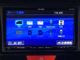 【オーディオ機能】オーディオは、フルセグTVの他にCDプレーヤーを装備♪もちろんFM/AMラジオもお聞きいただけますよ♪