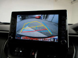 バックカメラで後方がリアルタイム映像で確認できます!商業施設や駐車場での駐車時や、夜間のバック時にも安心です♪