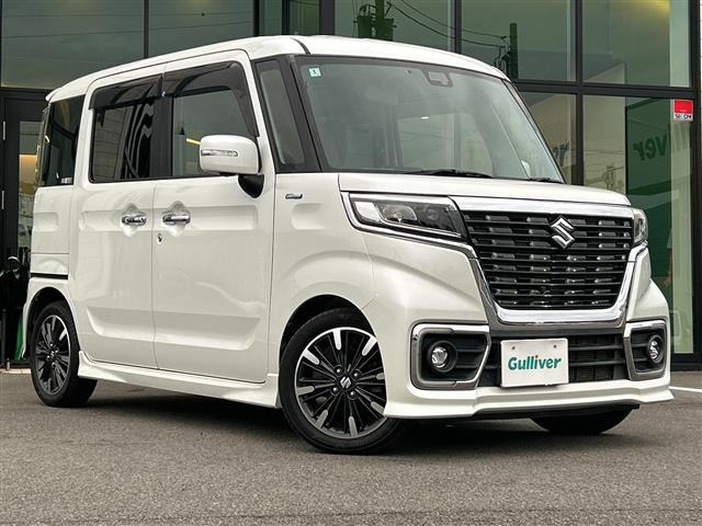 スペーシアカスタム ハイブリッド(HYBRID)  XSターボ ワンオーナー 修復歴無し