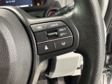 クルーズコントロールを装備しています。高速道路などで一定の速度で走ってくれるので運転が楽ですよ!速度を設定できますので、スピードの出しすぎにも注意できます。