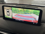 【360&deg;ビューモニター】専用のカメラにより、上から見下ろしたような視点で360度クルマの周囲を確認することができます☆死角部分も確認しやすく、狭い場所での切り返しや駐車もスムーズに行えます。