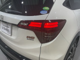 視認性がいいテールランプ。後続車にも存在をアピール。
