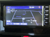 純正ナビです。見やすい地図画面です。