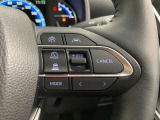 前方の車との車間を設定し、スピードを上げたり緩めたりを自動で行ってくれる追尾式の「レーダークルーズ」。上級装備の一つです!高級車にしかつかない嬉しい機能です。