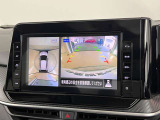 上から丸見えアラウンドビューモニター付きです。
