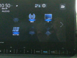 ギャザズディスプレイオーディオ。フルセグテレビを搭載。
