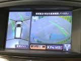 【アラウンドビューモニター】専用のカメラにより、上から見下ろしたような視点で360度クルマの周囲を確認することができます☆縦列駐車や幅寄せ時に活躍してくれます♪