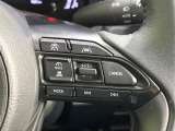 【レーダークルーズコントロール】高速道路での長距離走行が楽に!!自動で速度を保つクルーズコントロールが、衝突軽減システムと連携し、前方の車両を感知して車間を保つように速度調節してくれます!!