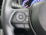 ステアリングスイッチです!音量調整など、視線を逸らすことなく操作することができます!