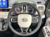 【ステアリングスイッチ】運転中、前方から目線をそらすことなく、オーディオ等の操作が可能な便利機能!安心&快適なドライブを演出してくれます♪
