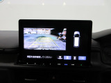 バックカメラの画像です。ガイドラインがスムースな車庫入れをサポートいたします!車庫入れの安心感がアップしますね☆