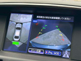 空から見下ろしているかのような視点で周囲を確認できるアラウンドビューモニター!