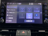 フルセグテレビ、ブルートゥースオーディオなどが楽しめます。