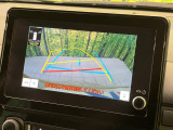 【バックカメラ】駐車時に後方がリアルタイム映像で確認できます。大型商業施設や立体駐車場での駐車時や、夜間のバック時に大活躍!運転スキルに関わらず、今や必須となった装備のひとつです!