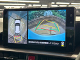 【パノラマモニター】専用のカメラにより、上から見下ろしたような視点で360度クルマの周囲を確認することができます☆死角部分も確認しやすく、狭い場所での切り返しや駐車もスムーズに行えます。