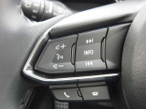 操作のしやすいステアリングスイッチ!様々な操作スイッチが配置されオーディオなど運転以外の操作が必要でも運転に集中できます!