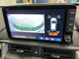 ガイドライン付きバックモニターで車庫入れも安心。知らない道でも安心して楽しくお出かけができます