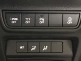 運転席回りのスイッチで安全装備のON/OFFも簡単に!
