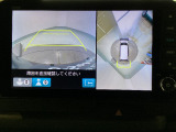 マルチビューカメラシステムです。周囲の状況を多彩なビューでナビ画面に表示します。駐車場や見通しの悪い交差点での安心感を高めます♪