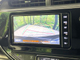 【バックカメラ】駐車時に後方がリアルタイム映像で確認できます。大型商業施設や立体駐車場での駐車時や、夜間のバック時に大活躍!運転スキルに関わらず、今や必須となった装備のひとつです!