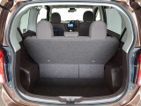 コンパクトですが、日常使いなら十分なスペースのトランクルームです。