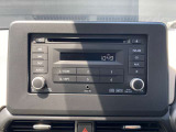 純正オーディオでCD・AM/FMラジオ付きで、それぞれ6チャンネルまで登録できます。