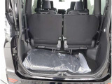 広々としたラゲージスペースを備えています。大きなものや長さのある荷物もしっかりと積み込めます。