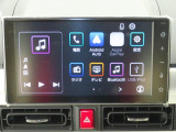 9インチスマホ連携ディスプレイオーディオです。バックカメラも付いて車庫入れ・駐車も安心です。Bluetooth対応機器を登録して音楽を楽しんだりハンズフリー通話が出来て便利です。