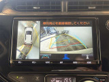 バックカメラも搭載しており、狭い駐車スペースでも安心です!パノラミックビューモニター搭載です☆