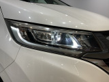 LEDヘッドライトで夜道も安心!