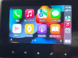 ●Apple Car Play:スマホとの有線接続で、ナビ・オーディオ再生などスマホのアプリ機能が画面でも使える便利機能です!