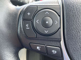 【ステアリングスイッチ】運転中、前方から目線をそらすことなく、オーディオ等の操作が可能な便利機能!安心&快適なドライブを演出してくれます♪