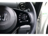Hondaセンシングの機能のひとつ、アダプティブクルーズコントロール付!アクセルから足を離しても設定したスピードと前車との車間を保ち走行してくれます!車線維持もアシスト☆高速道路で疲労軽減ですね☆