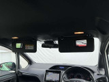 ★ミラー付きサンバイザー★開くとバニティーランプが点灯します!